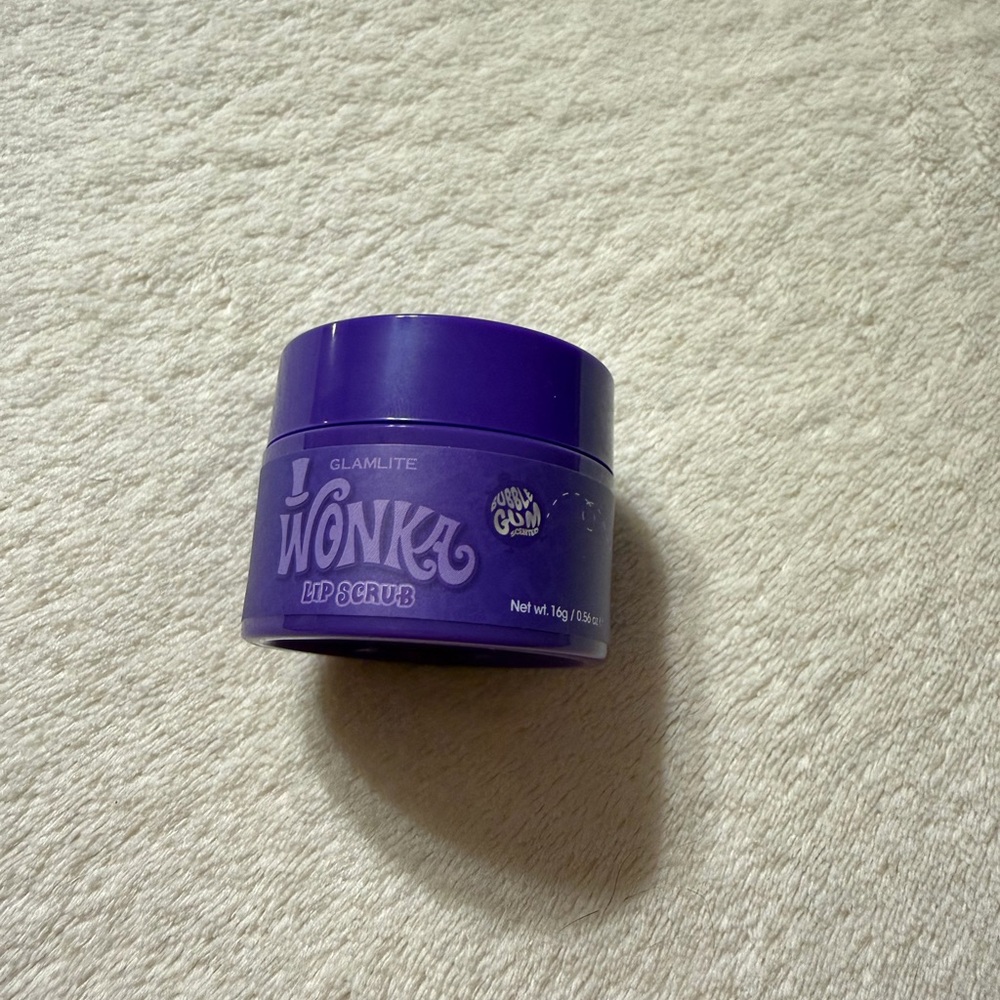 Glamlite Wonka Bubblegum Lip Scrub